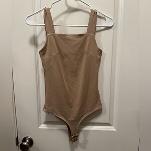ReoRia Beige One Piece Bodysuit